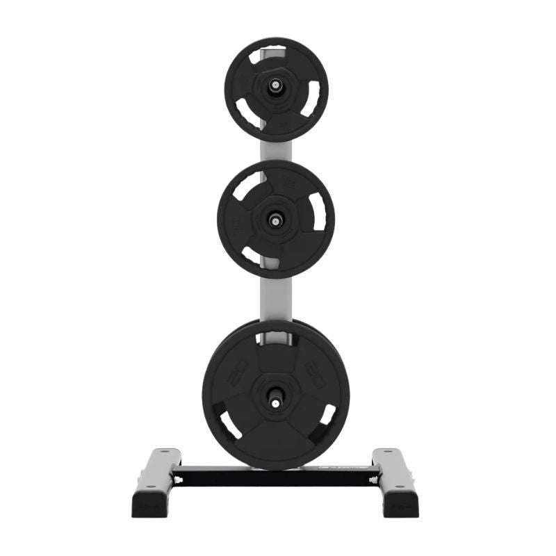 Exigo Olympic Weight Plate Storage Tree front view