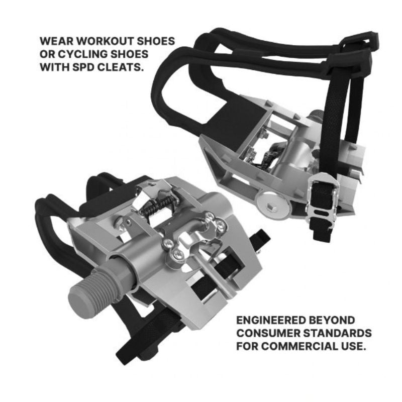 Keiser m3i indoor bike with magnetic resistance pedals