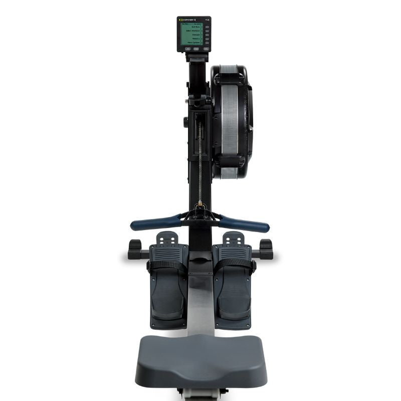 Concept 2 RowErg Rowing machine standard legs view of the machine from the back
