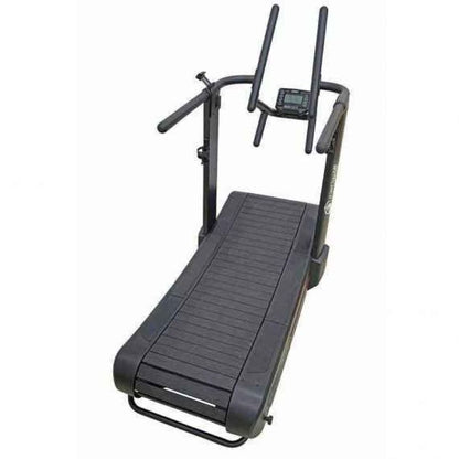 Gym Gear Curve 2.0 Plus Treadmill motorless back view of the treadmill