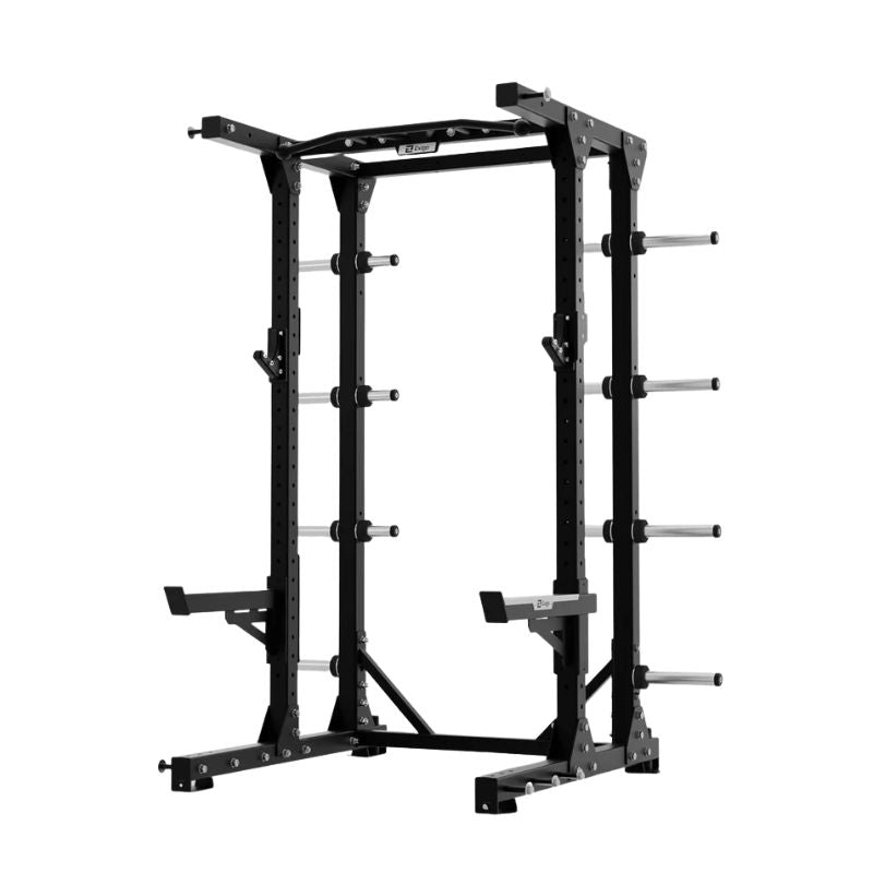 Exigo E80 Elite Half Rack Angled Pull Up Bar in black