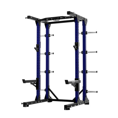 Exigo E80 Elite Half Rack Angled Pull Up Bar in blue
