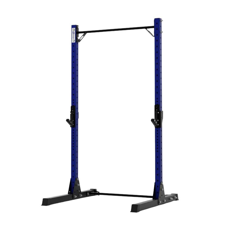 Exigo X70 Quarter Squat Rack for Lifting with Pull Up Bar in blue