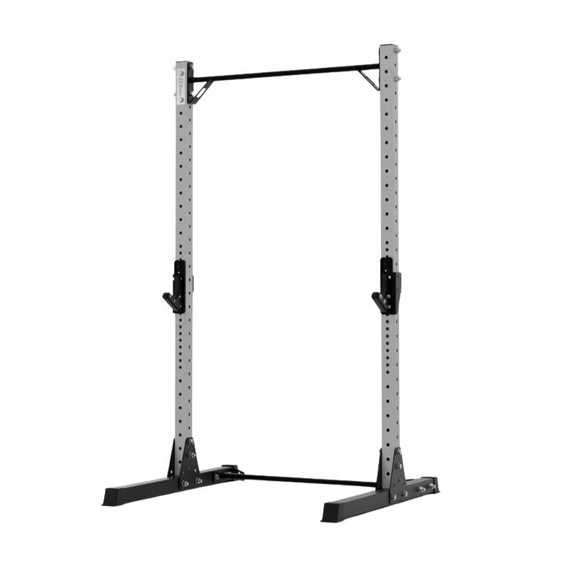 Exigo X70 Quarter Squat Rack for Lifting with Pull Up Bar in silver