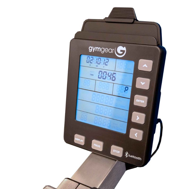 Gym Gear Bike Max 2.0 indoor exercise bike view of the screen and monitor