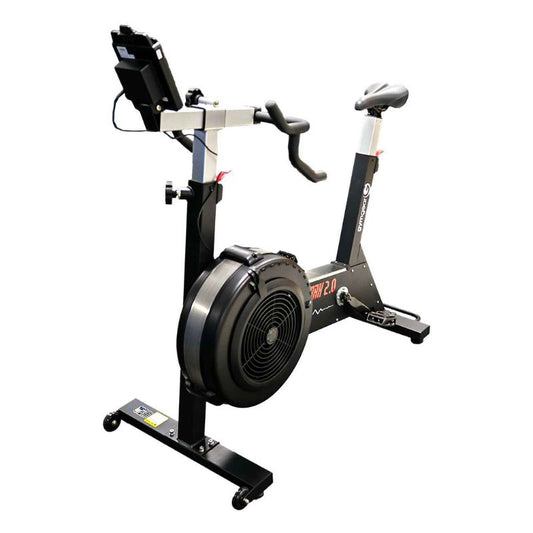 Gym Gear Bike Max 2.0 indoor exercise bike front view of the bike
