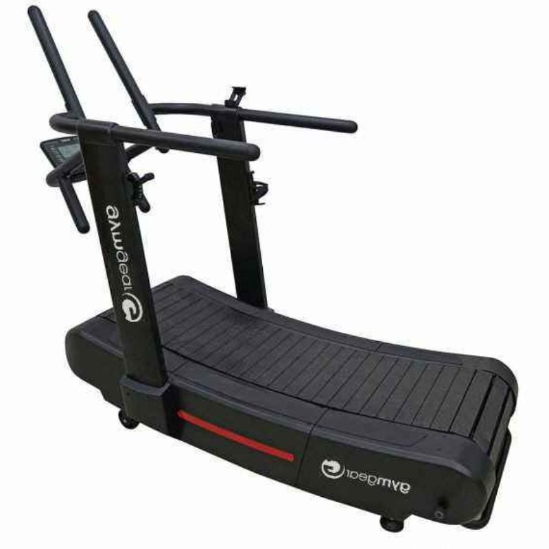 Gym Gear Curve 2.0 Treadmill motorless view of the side of the treadmill