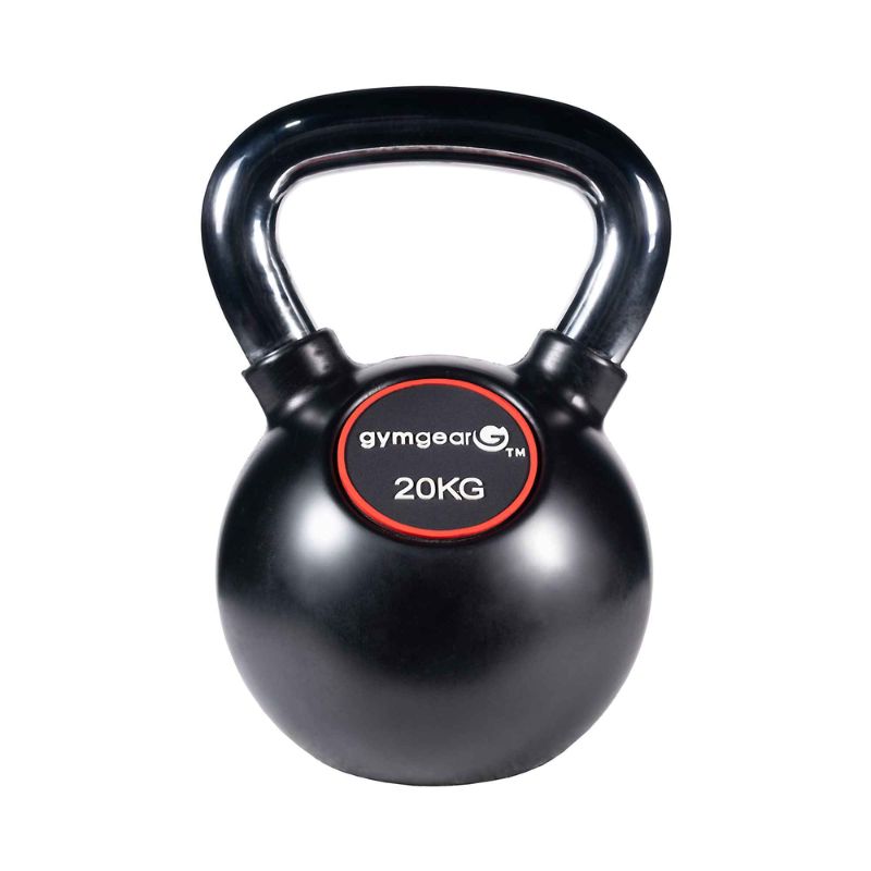 Gym Gear Rubber Kettlebell 20kg