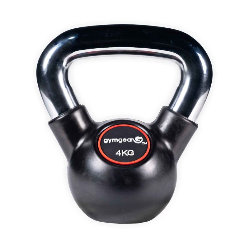 Gym Gear Rubber Kettlebell 4kg