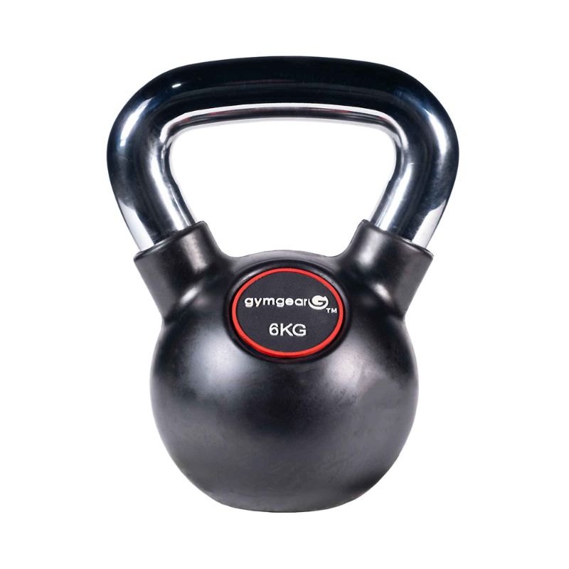 Gym Gear Rubber Kettlebell 6kg