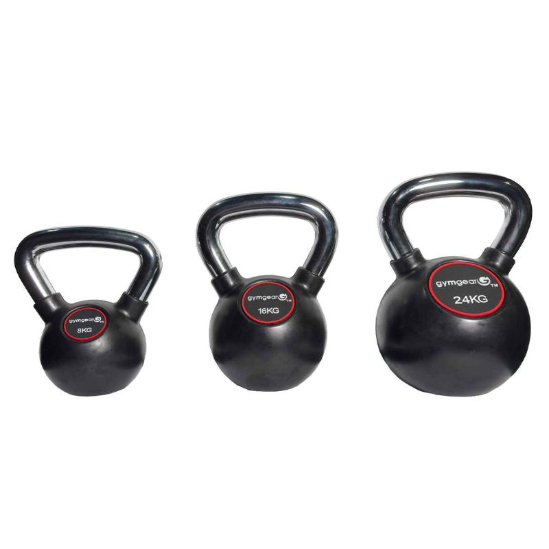 Gym Gear Rubber Kettlebells