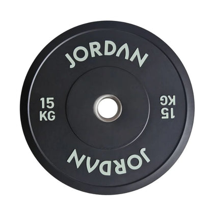 Jordan Black Rubber Bumper Plates 15kg