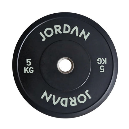 Jordan Black Rubber Bumper Plates 5kg
