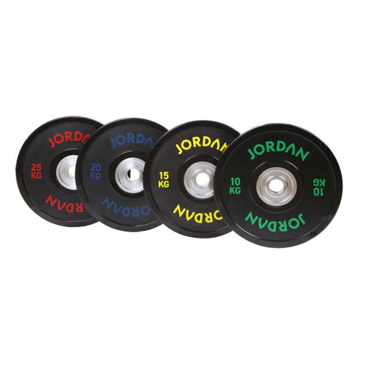 Jordan Black Urethane Competition Plates - Coloured Text