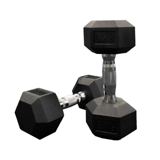 Jordan JLC Hex Rubber Dumbbells