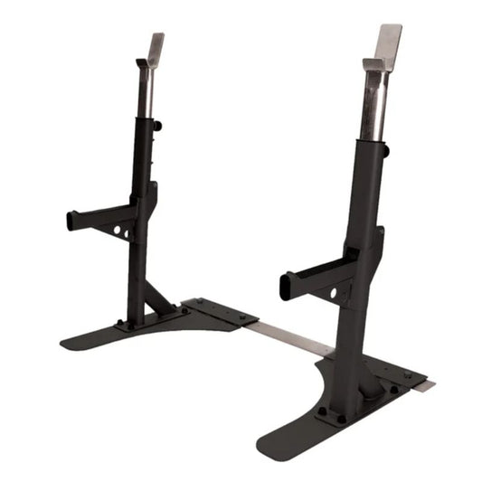 Jordan Premium Heavy Duty Squat Stand in Black or Grey