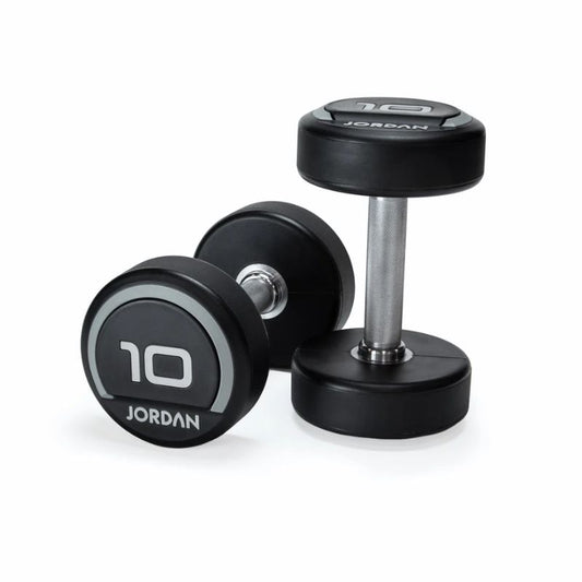 Jordan Urethane Dumbbells in Grey 10kg