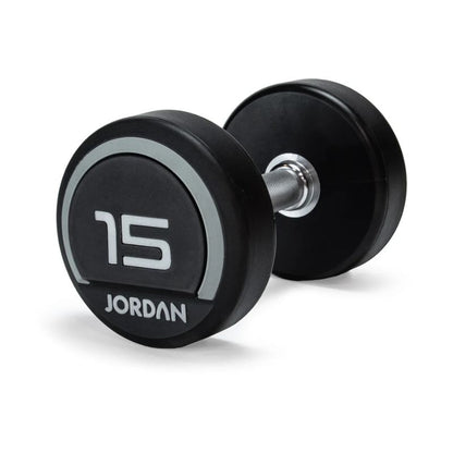 Jordan Urethane Dumbbells in Grey 15kg