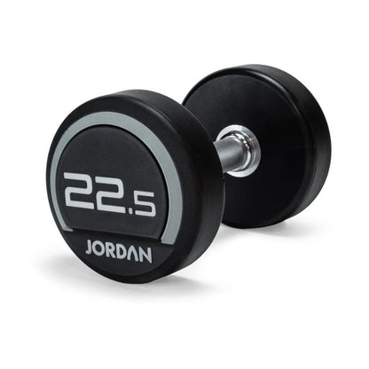 Jordan Urethane Dumbbells in Grey 22.5kg