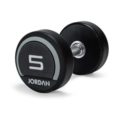 Jordan Urethane Dumbbells in Grey 5kg