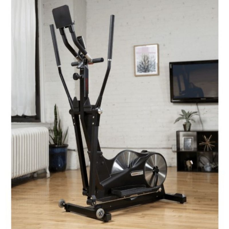 Keiser M5i Strider Elliptical Machine Crosstrainer picture of machine in home setting