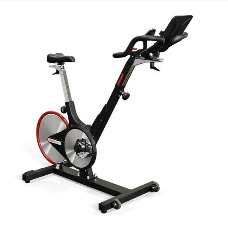 Keiser m3i indoor bike with magnetic resistance side view