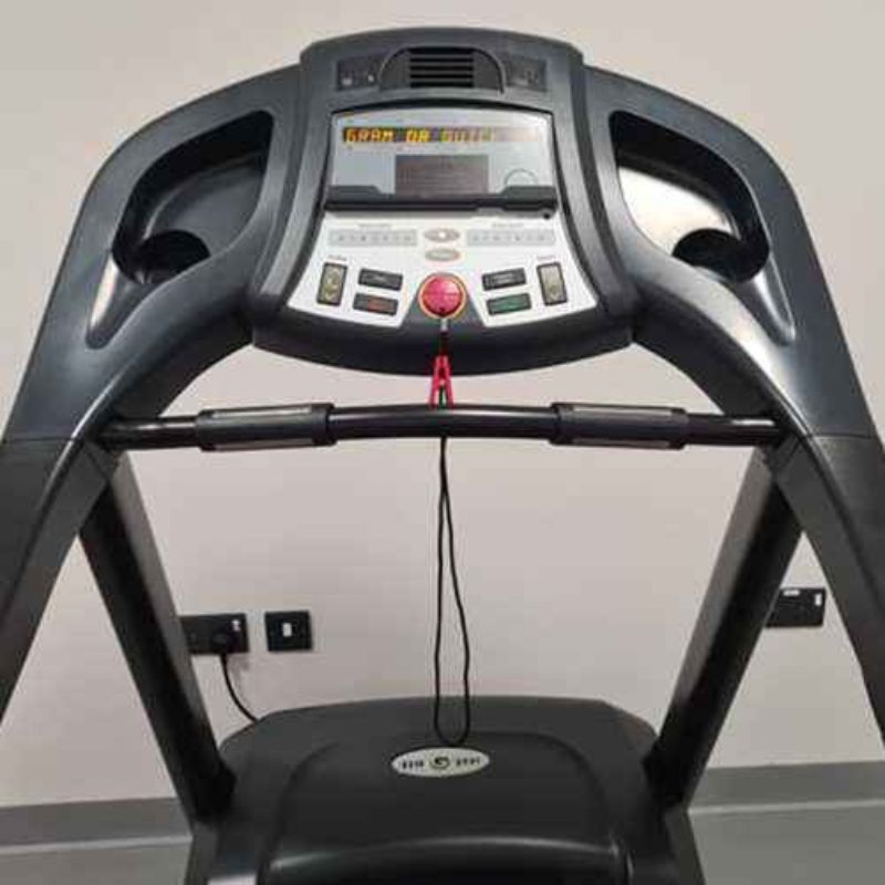 Gym Gear T95 Rehabilitation Treadmill 0.8-19.3km speed 3.5 HP AC (continuous) 5HP AC peak) showing the console of the treadmill