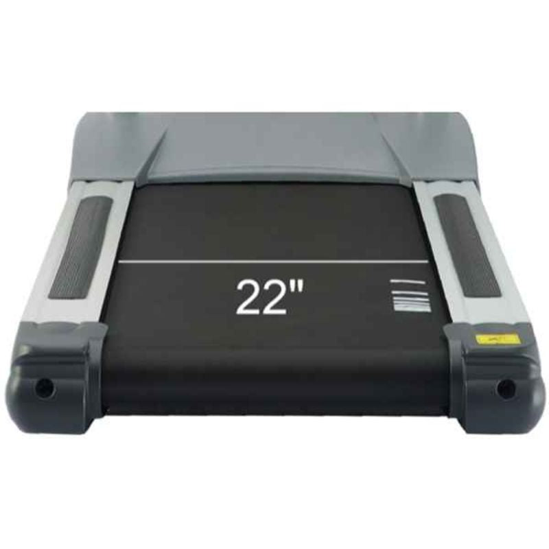 T97 Gym Gear Commercial Treadmill 3HP continuous AC motor top speed 20km/h picture showing the width of the belt