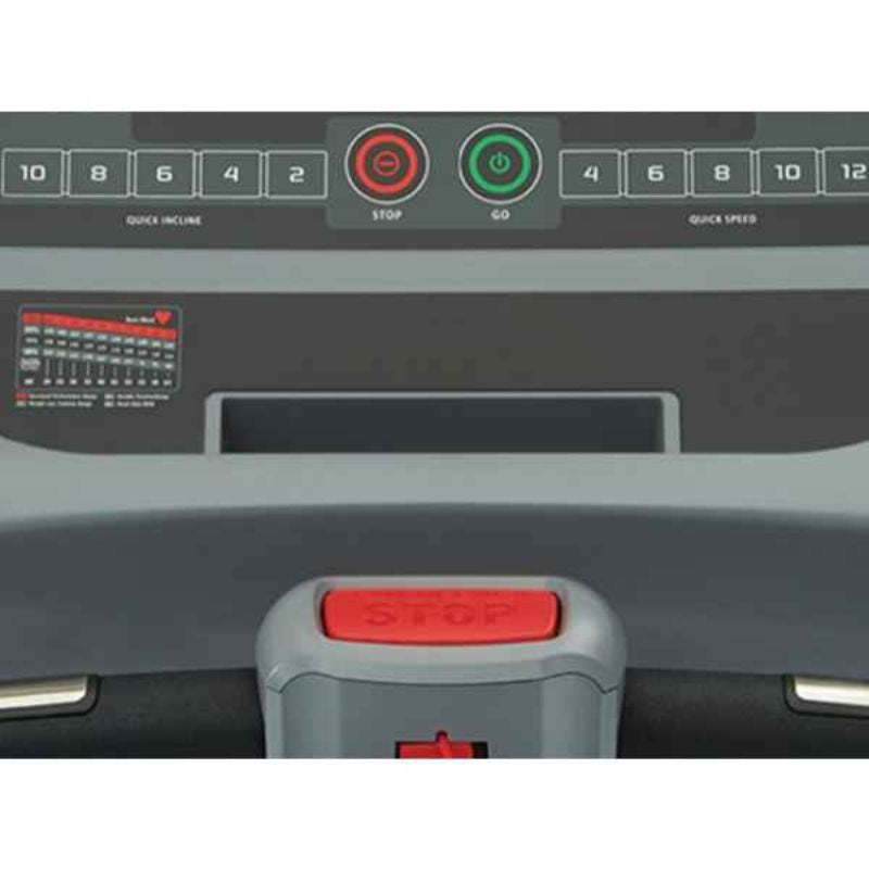 T98 Gym Gear Commercial Treadmill 6HP AC motor led display close up