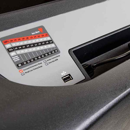 T98 Gym Gear Entertainment series Treadmill 6HP AC motor top speed 25km/h 16 level incline close up 